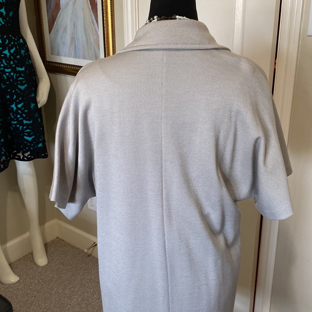 Soft Gray St. John Knit Jacket. - image 8